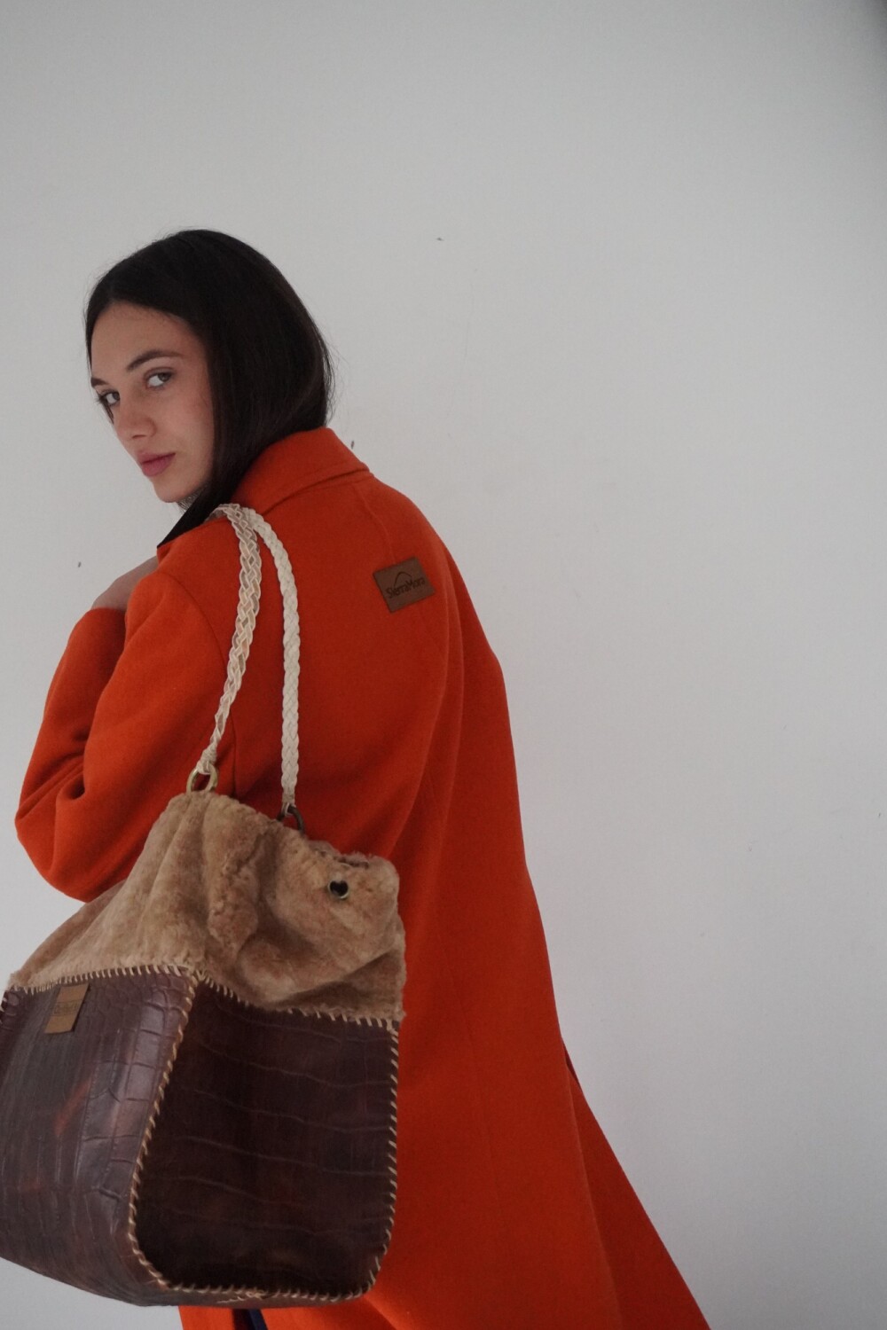 Deep Winter Bag Chocolate / Beige