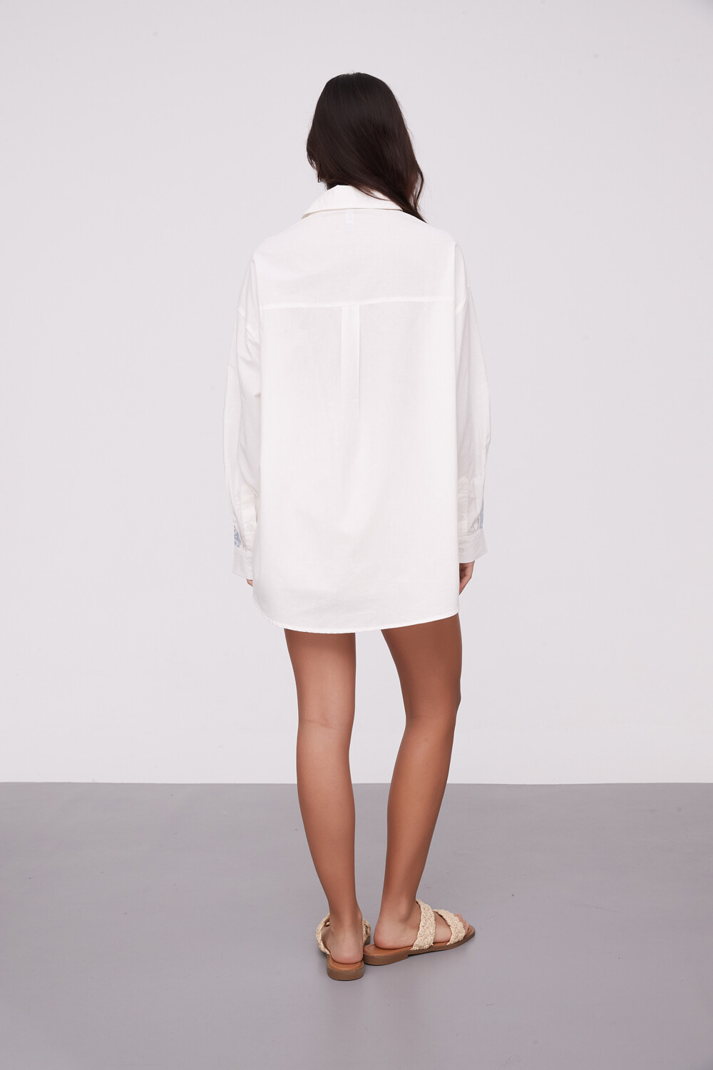 Camisa Marcely Marfil / Off White