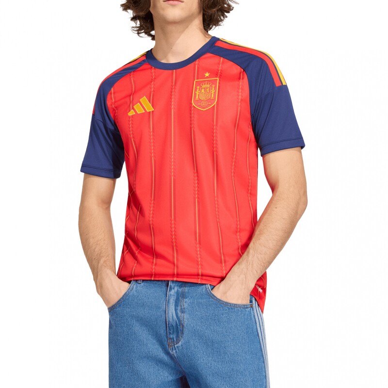 CAMISETA adidas ESPAÑA PRIMERA EQUIPACION Red