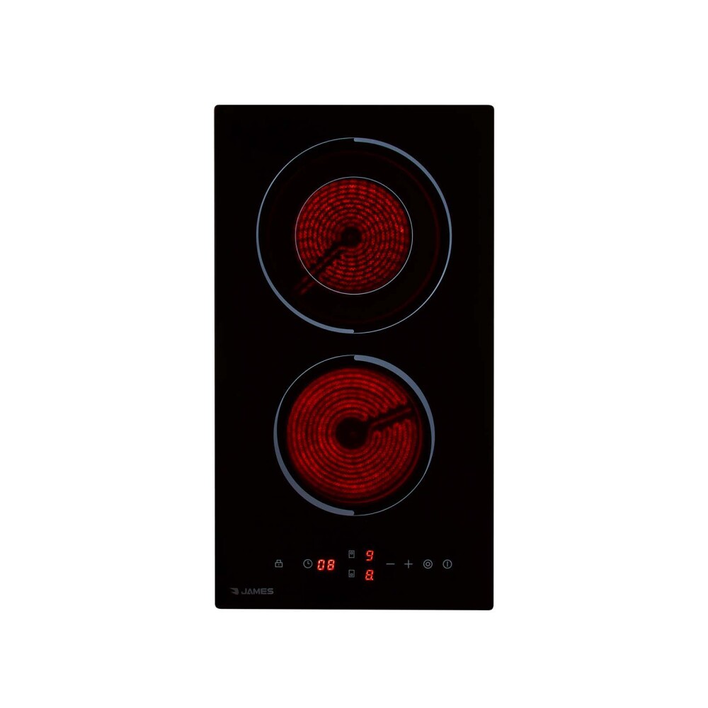 ANAFE JAMES VITROCERAMICA NEGRO 2P