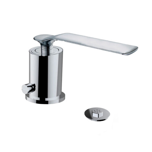 Griferia De Bidet Monocomando Aqualia Cromado Con Transferencia CROMO