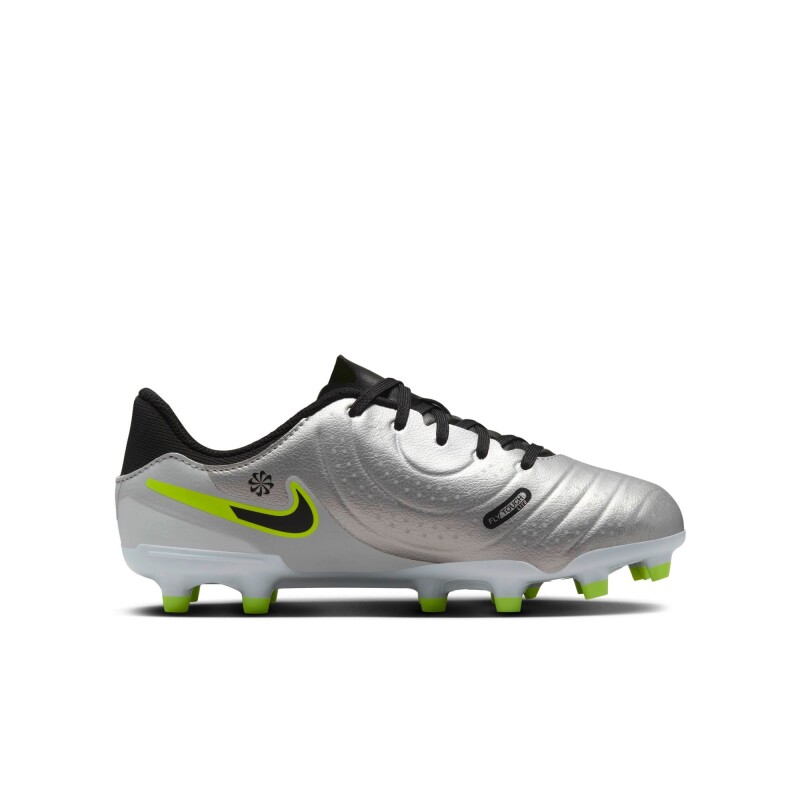 Championes de fútbol Nike Jr. Tiempo Legend 10 Academy de Niños Gris