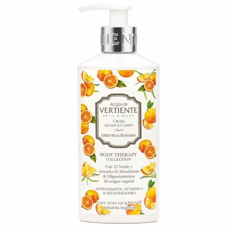 Crema Corporal Acqua Di Vertiente Therapy Green Tea 190g Crema Corporal Acqua Di Vertiente Therapy Green Tea 190g