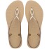 Sandalias Havaianas Luna FC Mujer Gris Arena