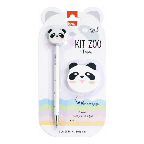 Portaminas BRW Zoo + Goma Panda