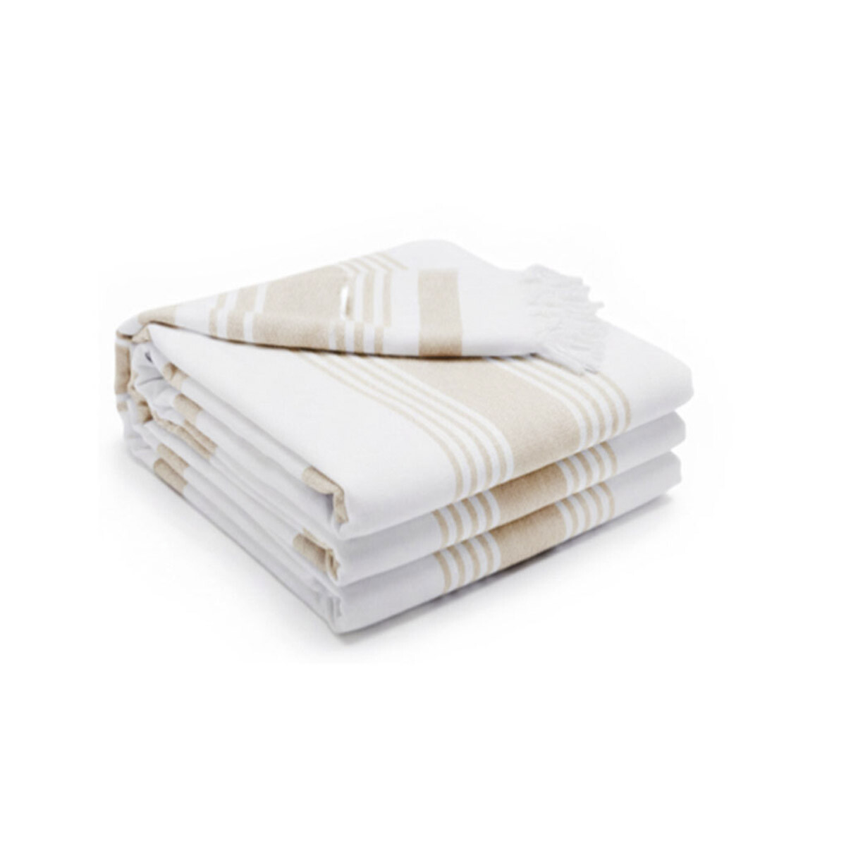 Toalla Playera Varios Diseños 90 x 180 cm 100% Algodón - BEIGE 