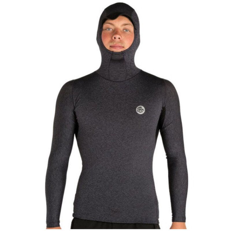 Lycra con capucha Rip Curl Tech Bomb - Charcoal Lycra con capucha Rip Curl Tech Bomb - Charcoal