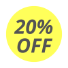 20% OFF
