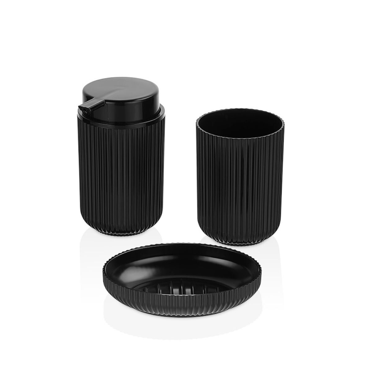 Set de baño plastico BPA FREE QLUX IDEAS 