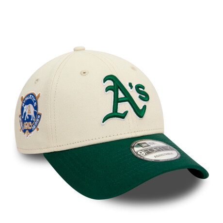 Gorro New Era Unisex - 9FORTY Oakland Athletics - 60565349 WHITE/GREEN