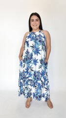 Vestido Norion Azul