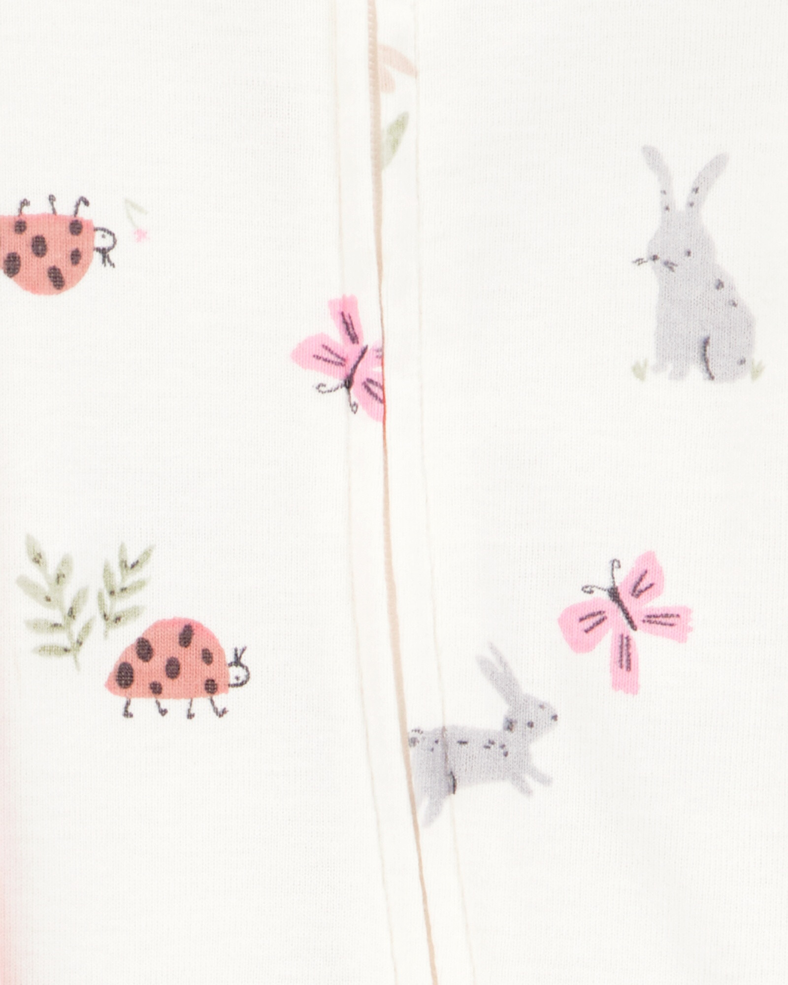 Pack dos pijamas una pieza de algodón, con pie, estampados Pack dos pijamas una pieza de algodón, con pie, estampados