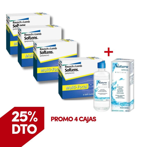 Soflens 66 Multifocal PROMO 3+1 Renú Natura Soflens 66 Multifocal Promo 3+1 Renú Natura