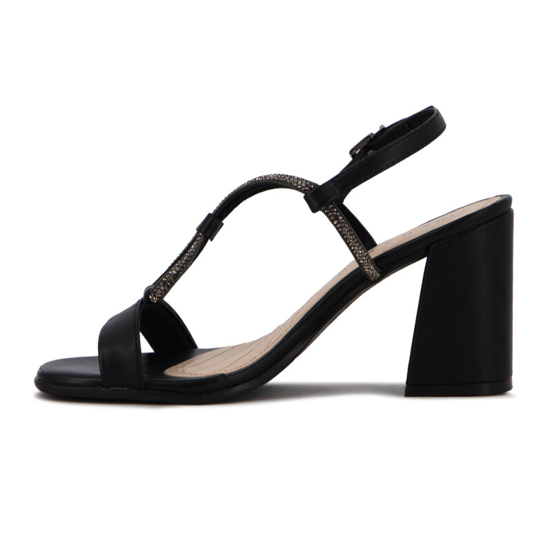 Sandalia Ramarim Mujer Taco 8cm Negro