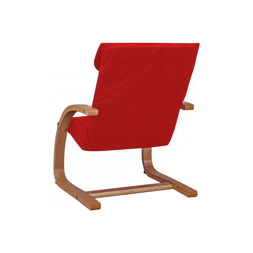 SILLÓN FLEX KIDS TELA ROJO A2051G