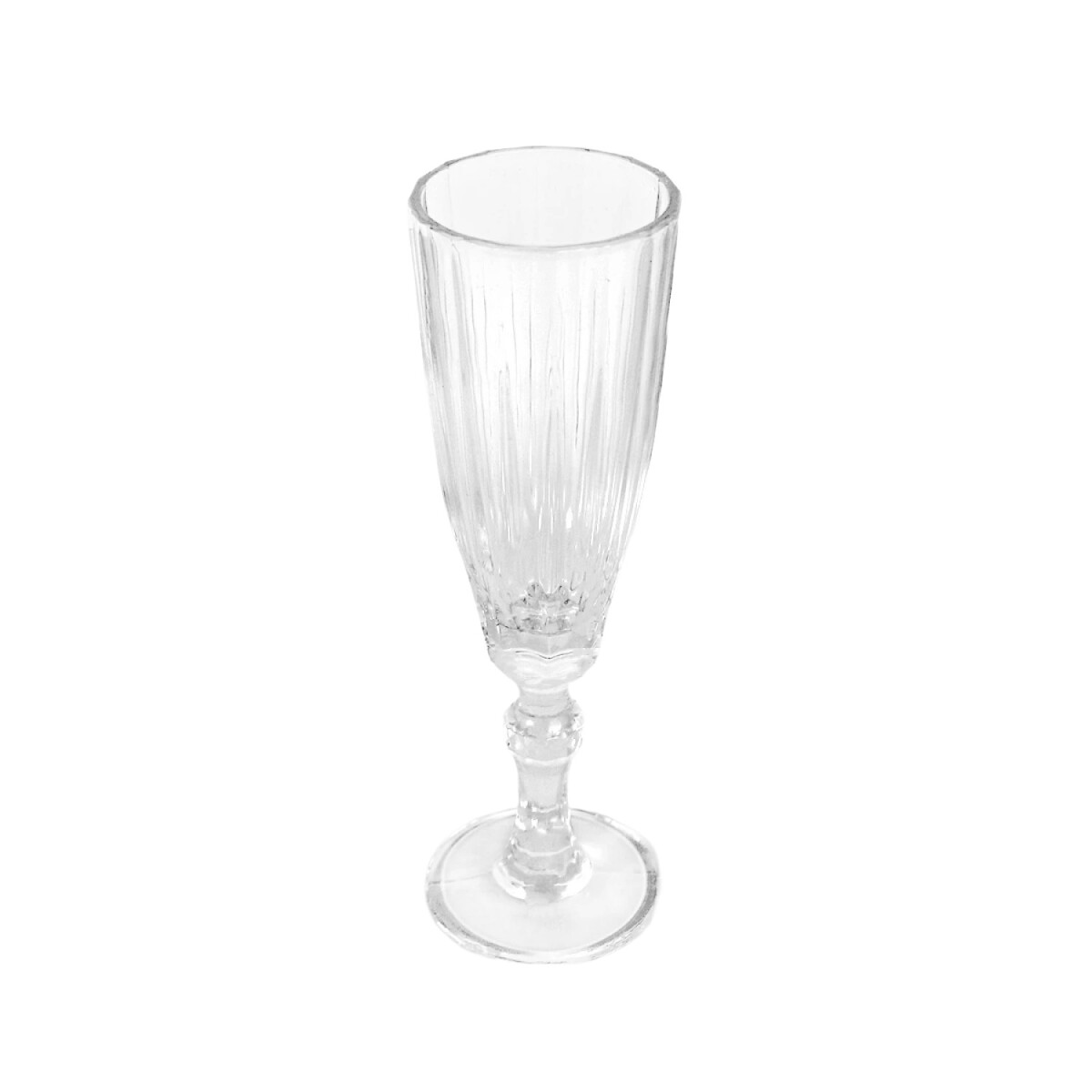 COPA DE VIDRIO TRANSP P/CHAMPAGNE 160ML 