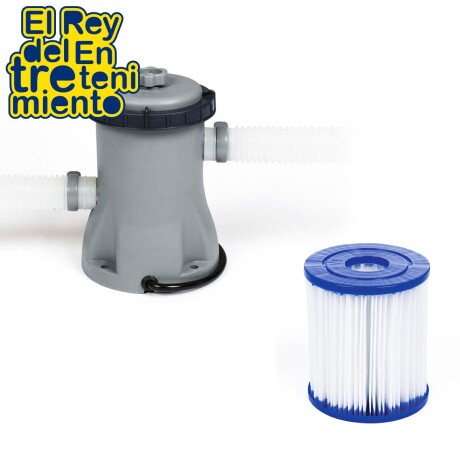 Piscina Bestway Estructural 4678 L 305x76cm + Bomba Bsw056679