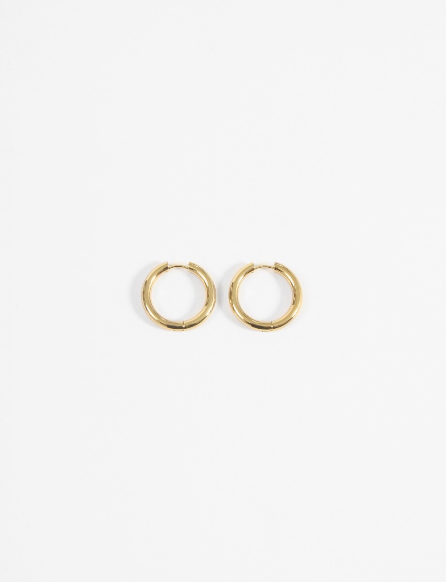 Aros Alamo - XXL - dorado 