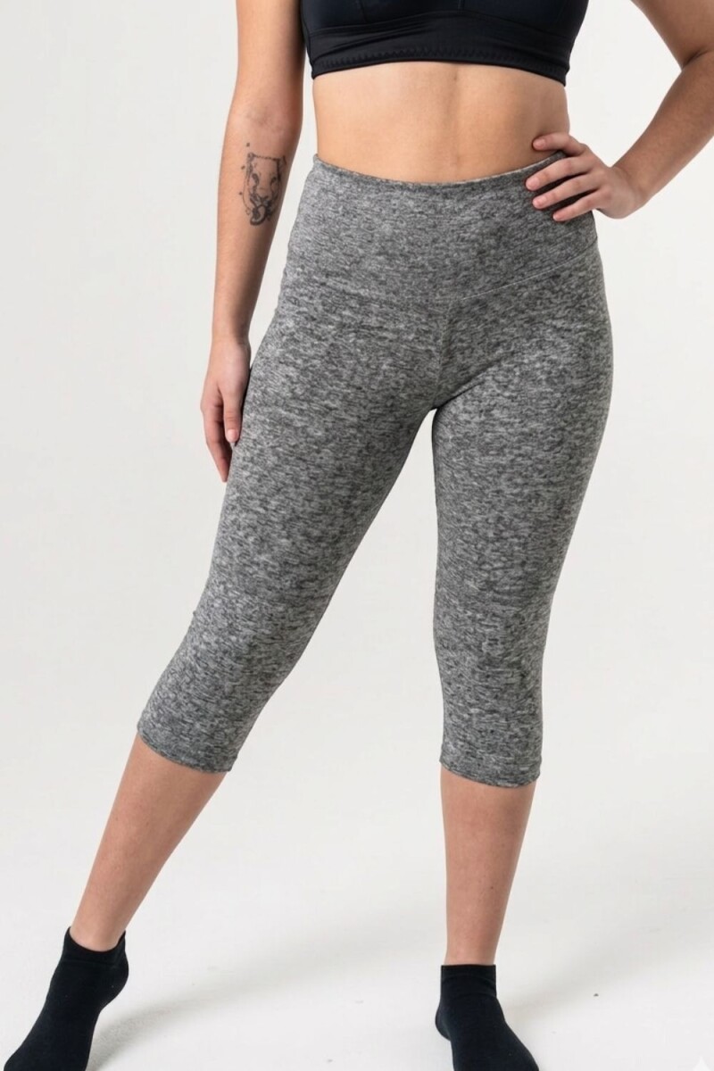 Capri deportiva Holly - Gris Melange 