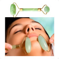 Masajeador Rodillo Facial de Jade Gua Sha Para el Contorno del Cutis Masajeador Rodillo Facial de Jade Gua Sha Para el Contorno del Cutis