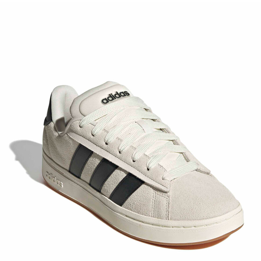 Championes Unisex Adidas Championes Grand Court Alpha Gris - Negro