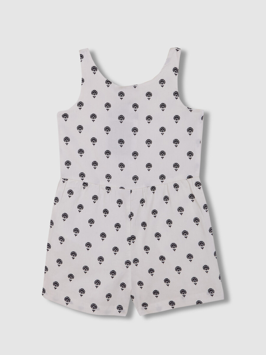 Peto Estampado Blanco