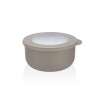 Vianda redonda con tapa silicona 250 ml QLUX IDEAS Vianda redonda con tapa silicona 250 ml QLUX IDEAS