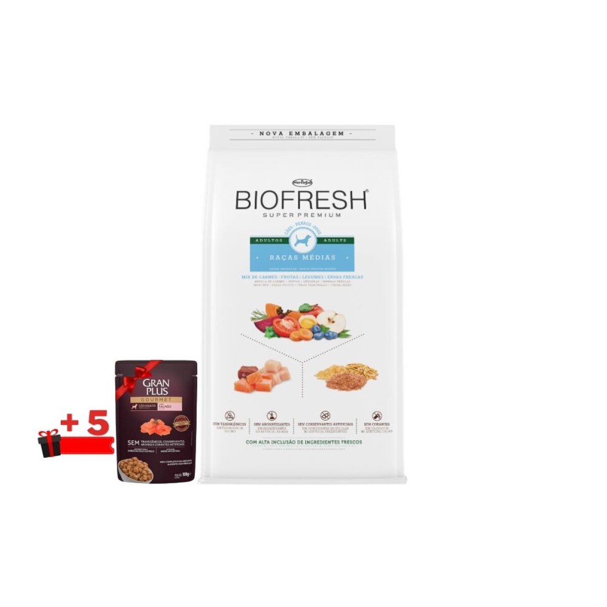 Biofresh Perro Adulto Raza Mediana 15kg | Salud y Vitalidad 