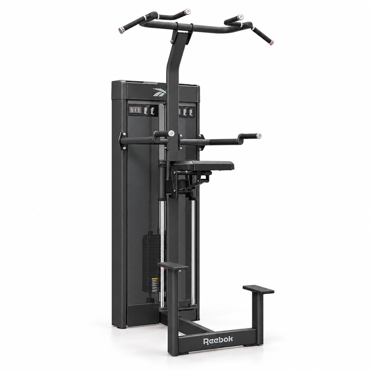 Dip/Chin Assist 114kg - EUPHORIA (Negro) 