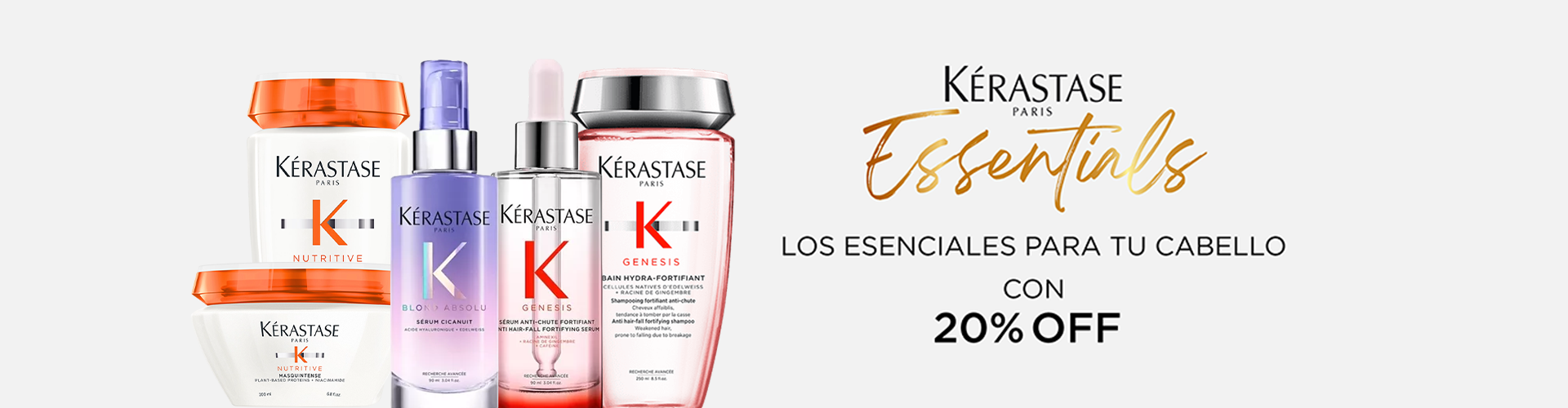 Hair Essentials Kérastase 20%