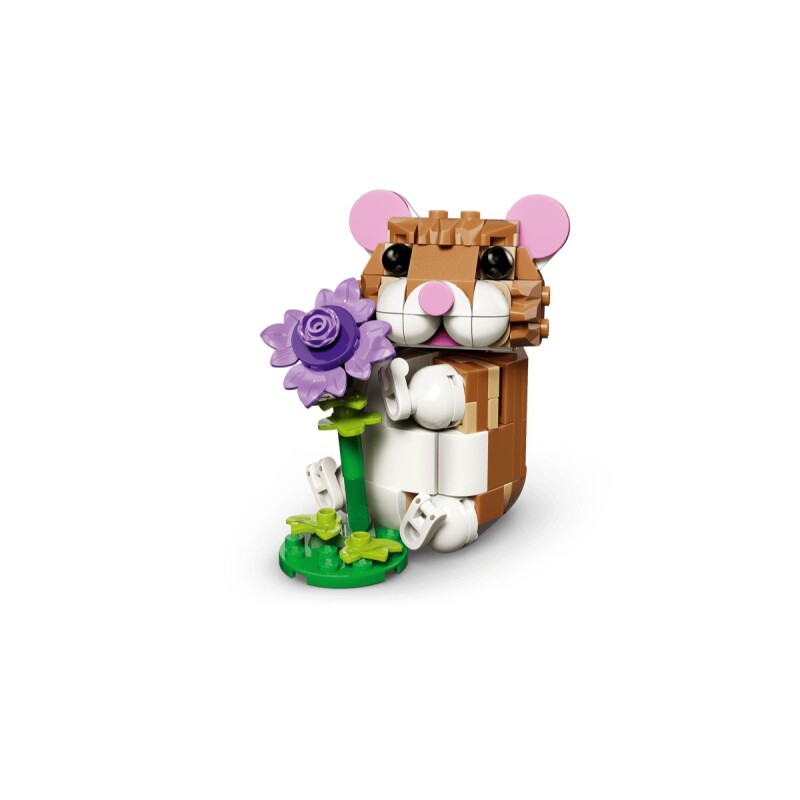 Lego Creator Lindo Hamster con flor Lego Creator Lindo Hamster con flor