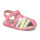 Bibi Sandalia Baby Soft-bab180iii Rosado Multicolor