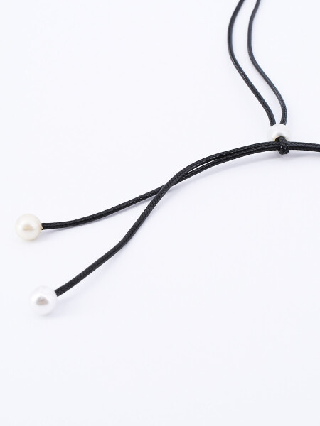 CHOCKER TIENTO PLATEADO