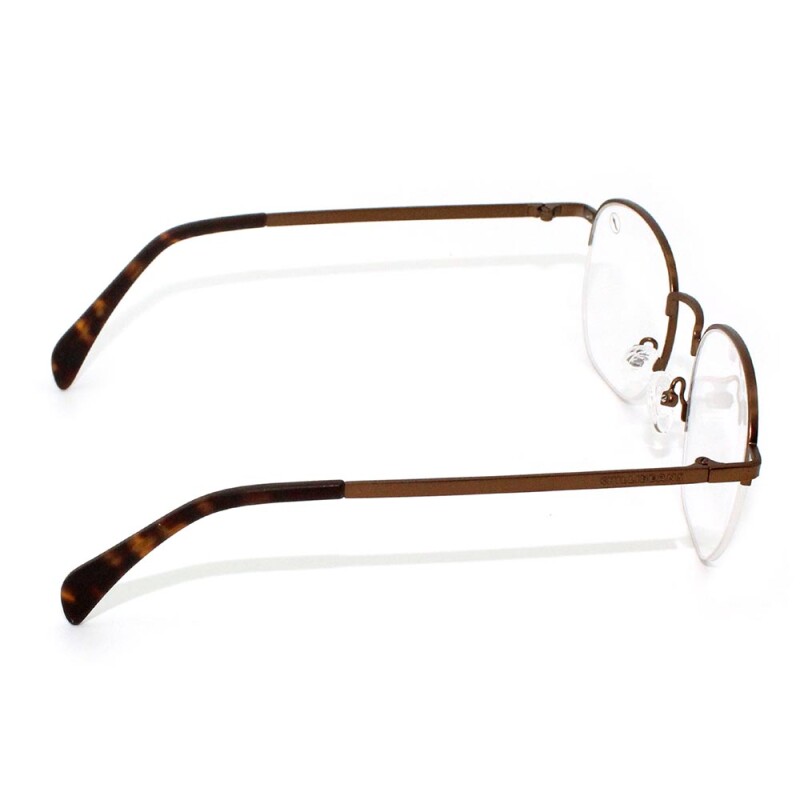 Lentes 2 En 1 Chilli Beans Redondo Negro/marrón Oscuro