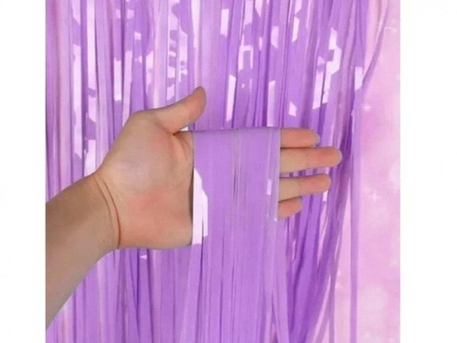 Cortina Pastel Violeta 