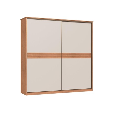 Ropero Master New 2 Puertas De Correr Cedro/blanco 0626a Ropero Master New 2 Puertas De Correr Cedro/blanco 0626a