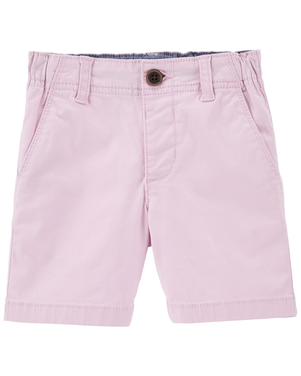 Bermuda con Elástico de Algodón 