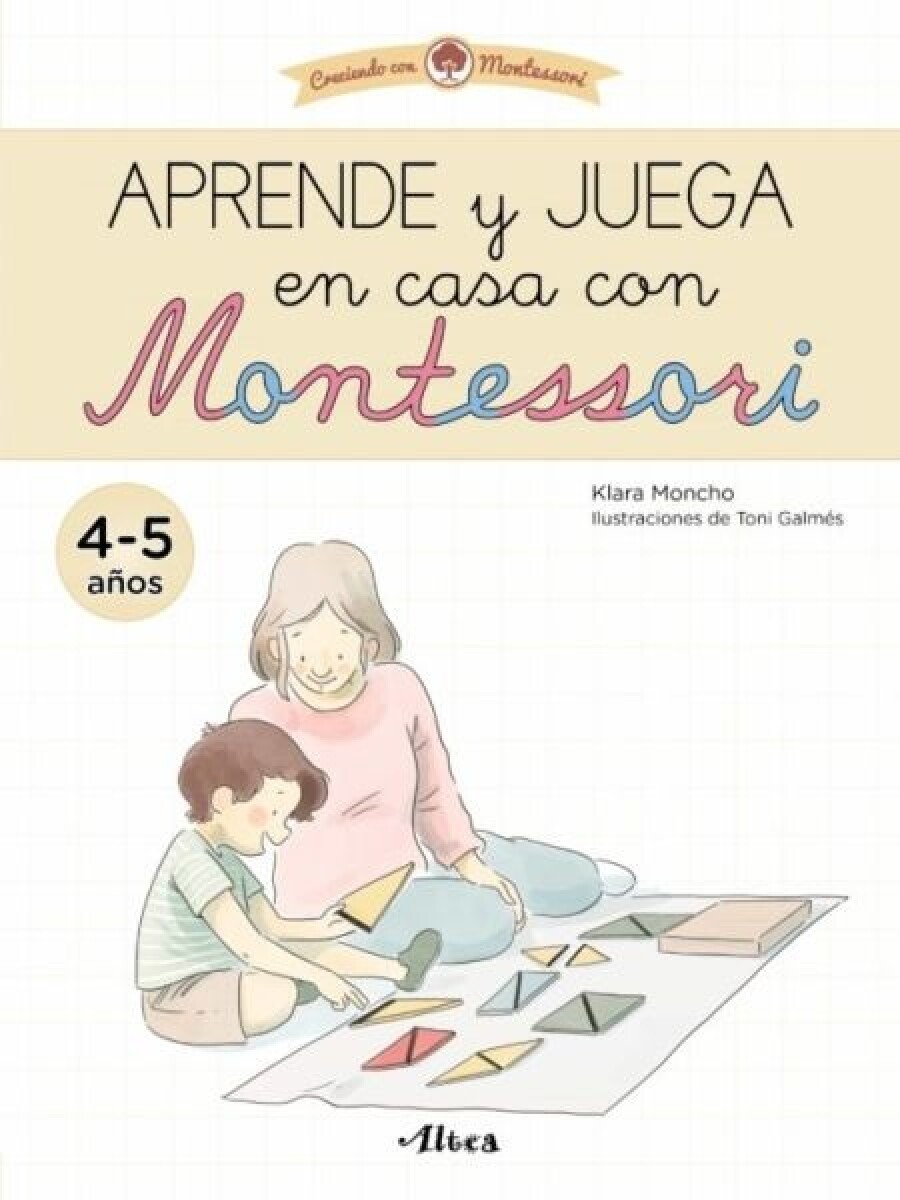 Aprende y juega en casa con Montessori (4-5 años) 