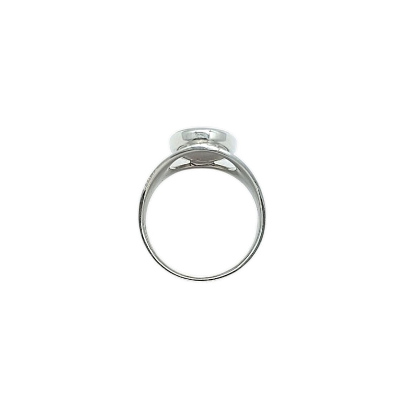 Anillo Oval-Plata 925-Con Nacar-AN4574 conpiedra