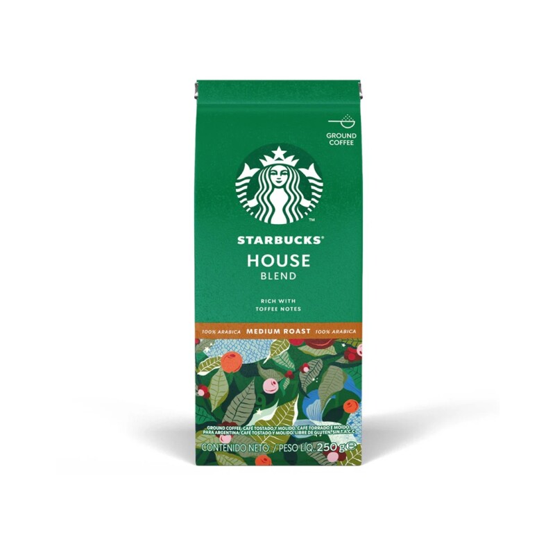 CAFÉ STARBUCKS HOUSE BLEND 250G Café Starbucks House Blend 250g