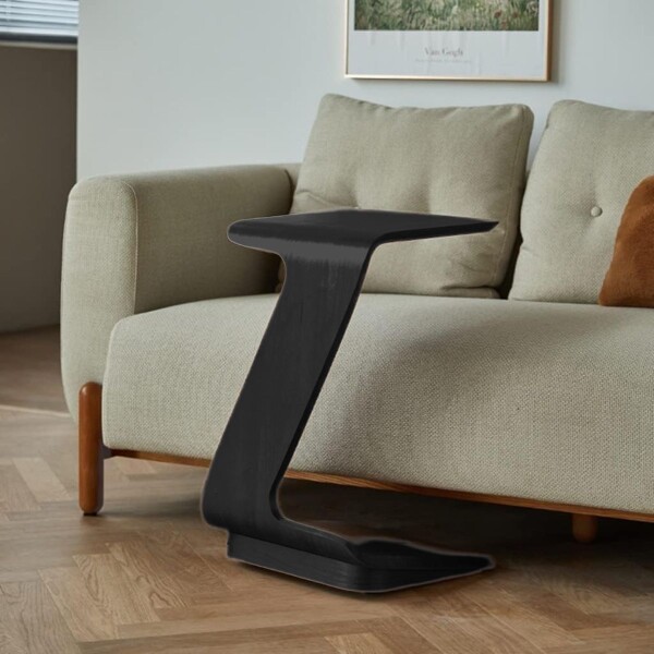 MESA AUXILIAR ZIGZAG negro - -