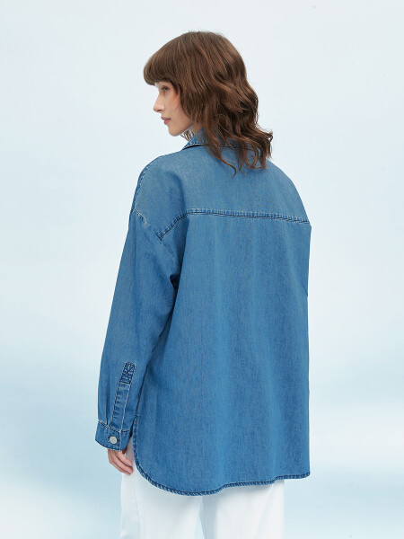 CAMISA MONTEGO AZUL