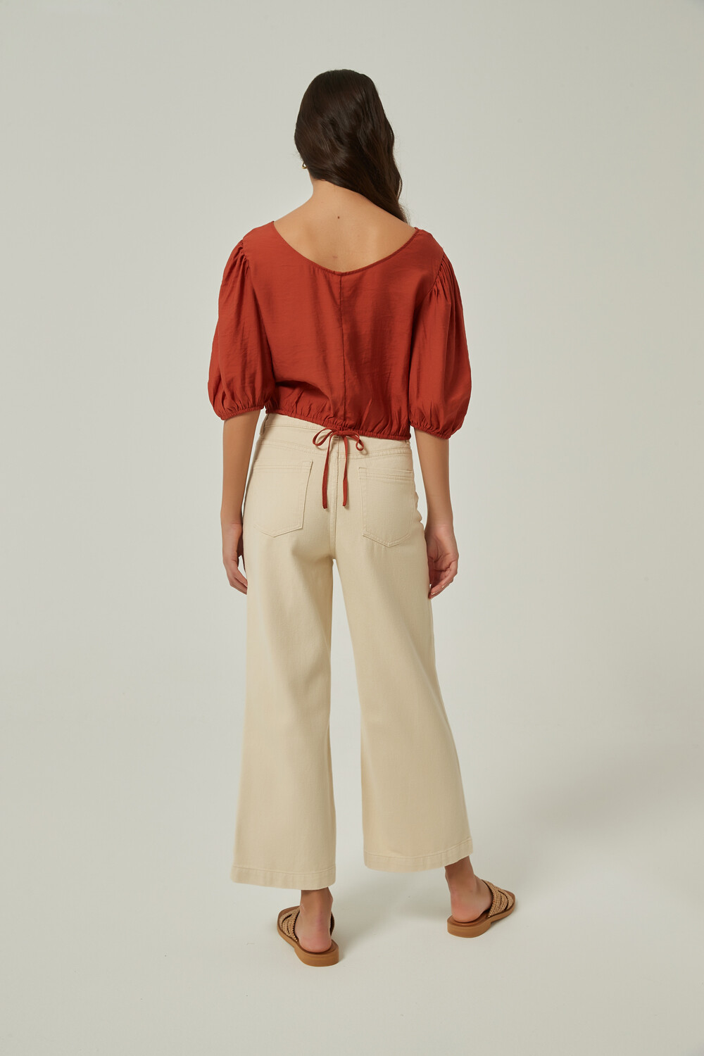 Blusa Lanhua Terracota