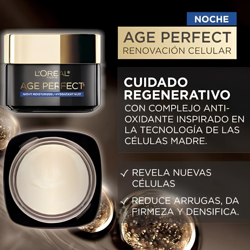 Pack Loreal Sérum Le Dúo + Crema Age perfect día + Noche Pack Loreal Sérum Le Dúo + Crema Age perfect día + Noche