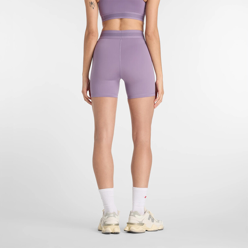 Calza New Balance Corta Violeta