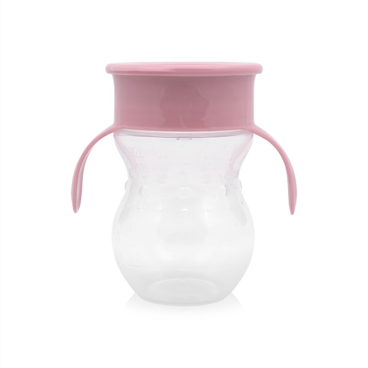 Vaso anti derrame 360 lorelli - rosa 