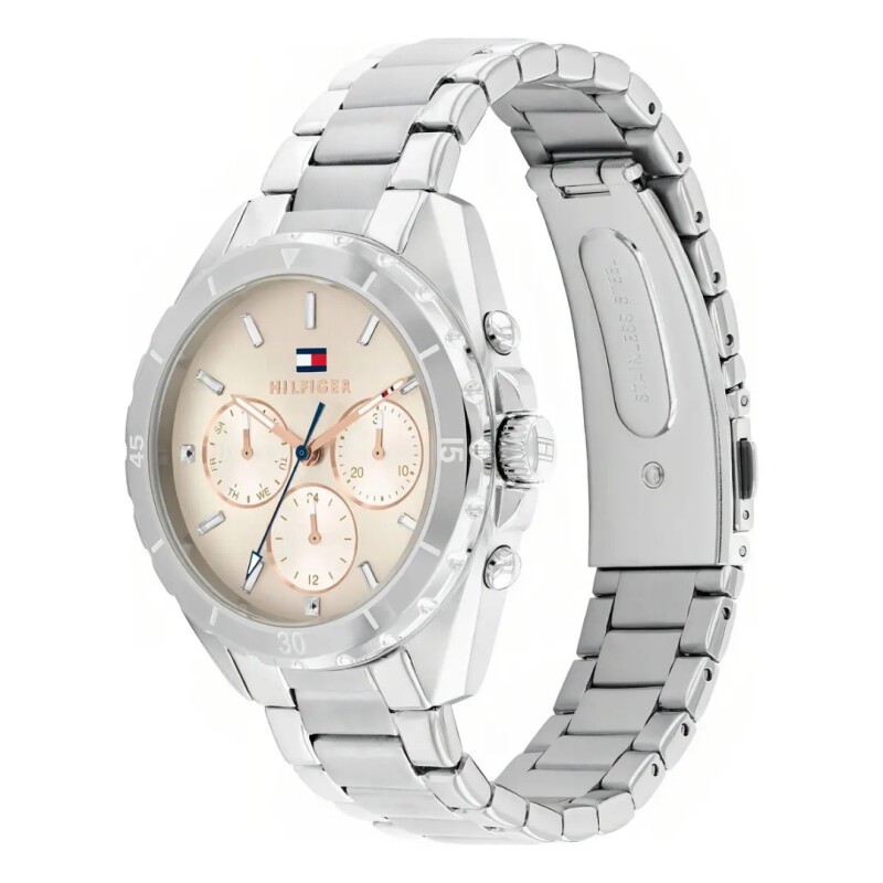 Reloj Tommy Hilfiger 1782782 para mujer con correa de acero Plateado