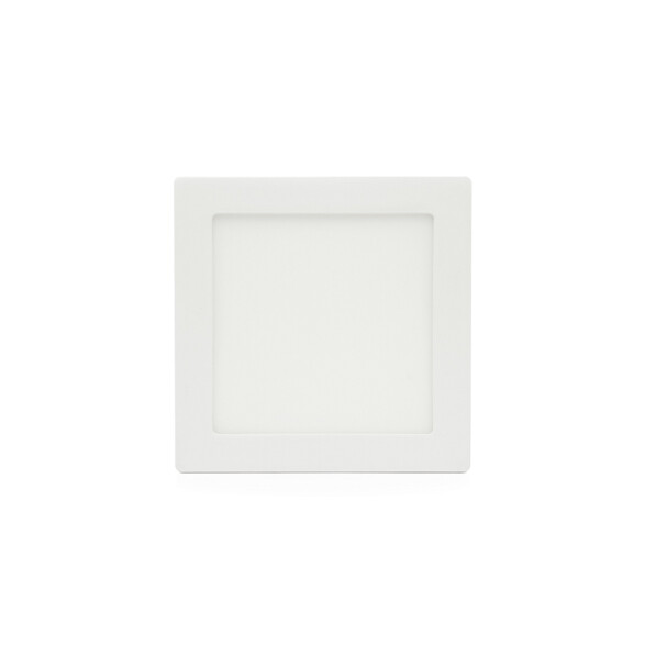 Plafón LED cuadrado 12W 6400K SK0883