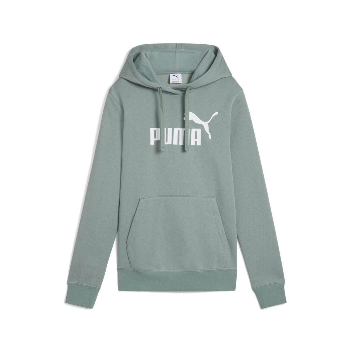Canguro Puma ESS No. 1 Logo Hoodie FL (s) de Mujer - 682389 30 - Verde 