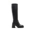 BRITNAY BLACK STRETCH SYNTHETIC BLACK